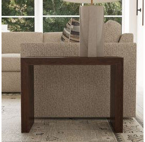Waterfall Dark Brown Rectangular Accent Table