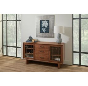 Lincoln Walnut 2 Door Buffet