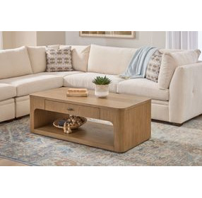 Normandy Warm Driftwood Rectangular Occasional Table Set