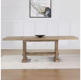 Napa Brown 72" Extendable Rectangular Counter Height Dining Table