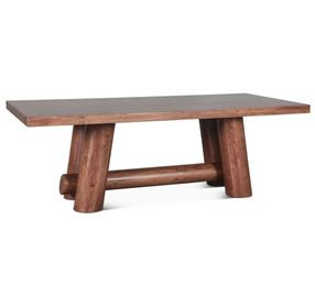 Wildwood Light Vinegar Acacia 94" Rectangular Dining Table