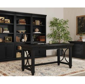 Willow Lane Ebony Black Lateral File Cabinet