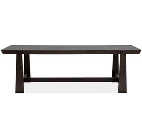 Tauren Coffee Bean 96" Rectangular Dining Table