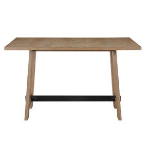 Aubrey Brown Counter Height Dining Room Set