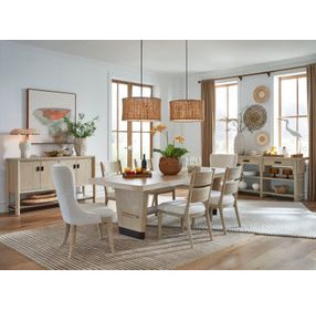 Sunset Cove Sanibel Brown 96" Rectangular Dining Table