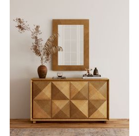 Loft Brown 4 Door Buffet