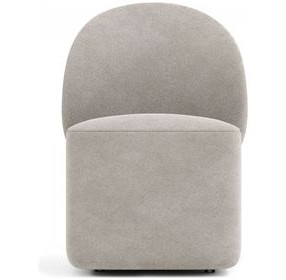 Monolith Beige Performance Fabric Side Chair