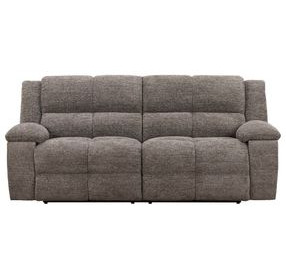 Branton Cabot Stone Manual Reclining Living Room Set with USB Charging