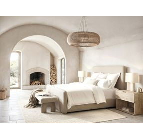 Antibes Roz 34" 1 Drawer Nightstand