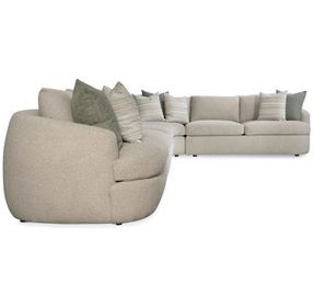 Jules Beige 5 Piece Sectional
