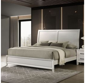 Ballard White Sleigh Bedroom Set