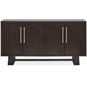 Tauren Coffee Bean 4 Door Buffet