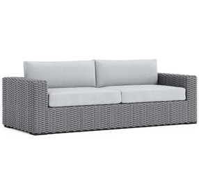 Capri Gray Outdoor 93" Sofa