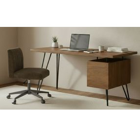 Sally Cedar Green Performance Fabric Upholstered Office Chair