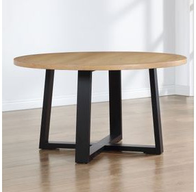 Magnolia Black 54" Round Dining Table