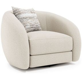 Austen Beige Swivel Chair