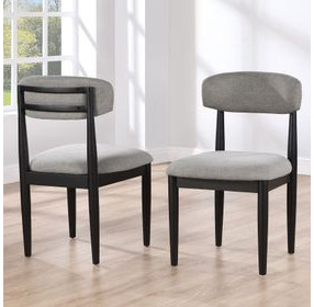 Magnolia Gray Upholstered Side Chair Set of 2