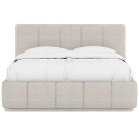 Ashlar White Upholstered Panel Bedroom Set