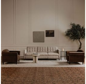 Rocca Cream Round Accent Table