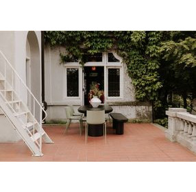 Rocca Black Outdoor Dining Bench