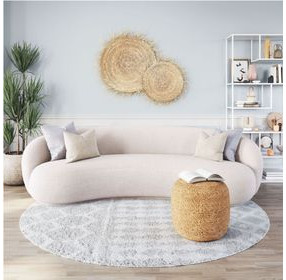 Tibet White Sofa
