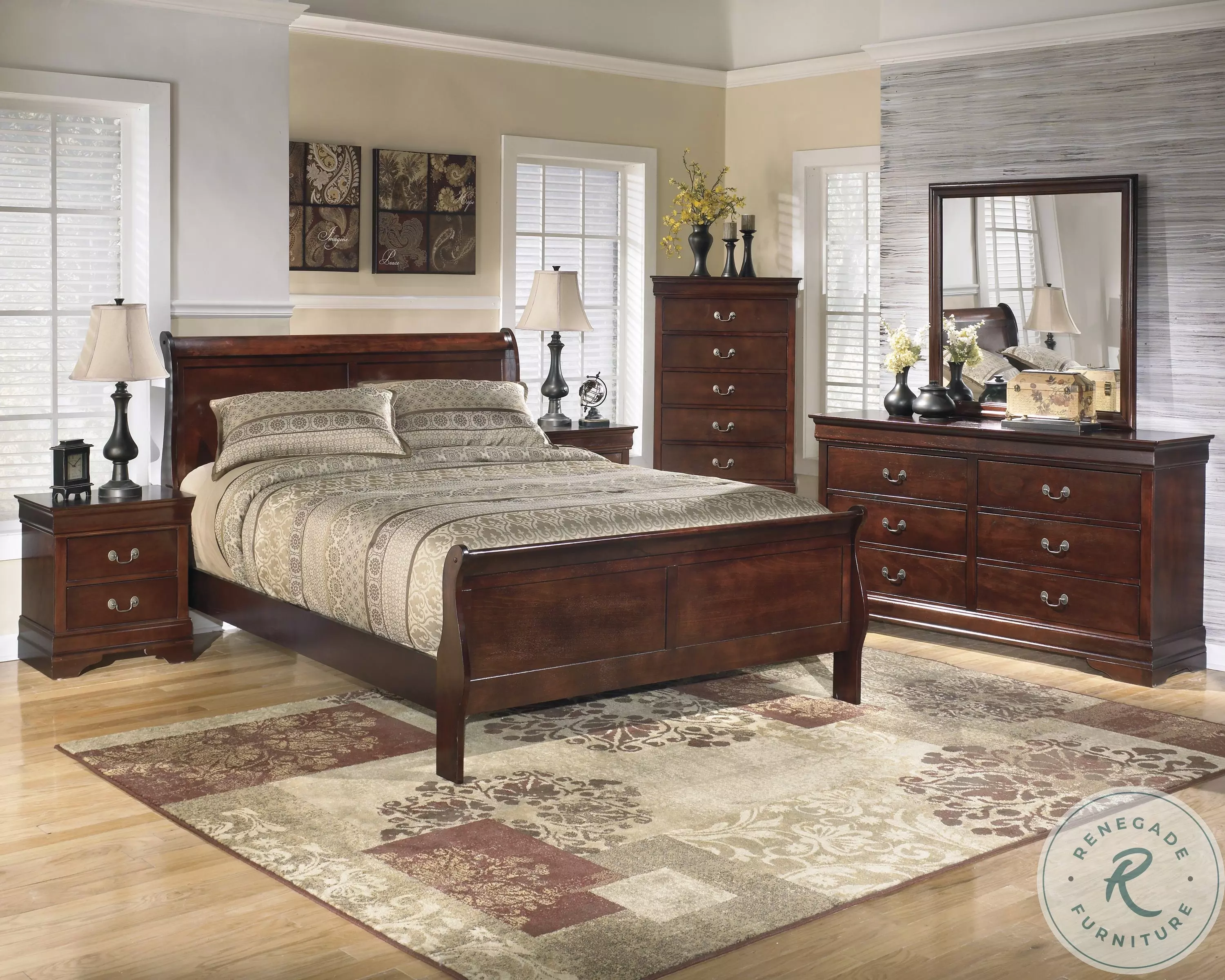 Alisdair Mirror from Ashley (B376-36) | Coleman Furniture