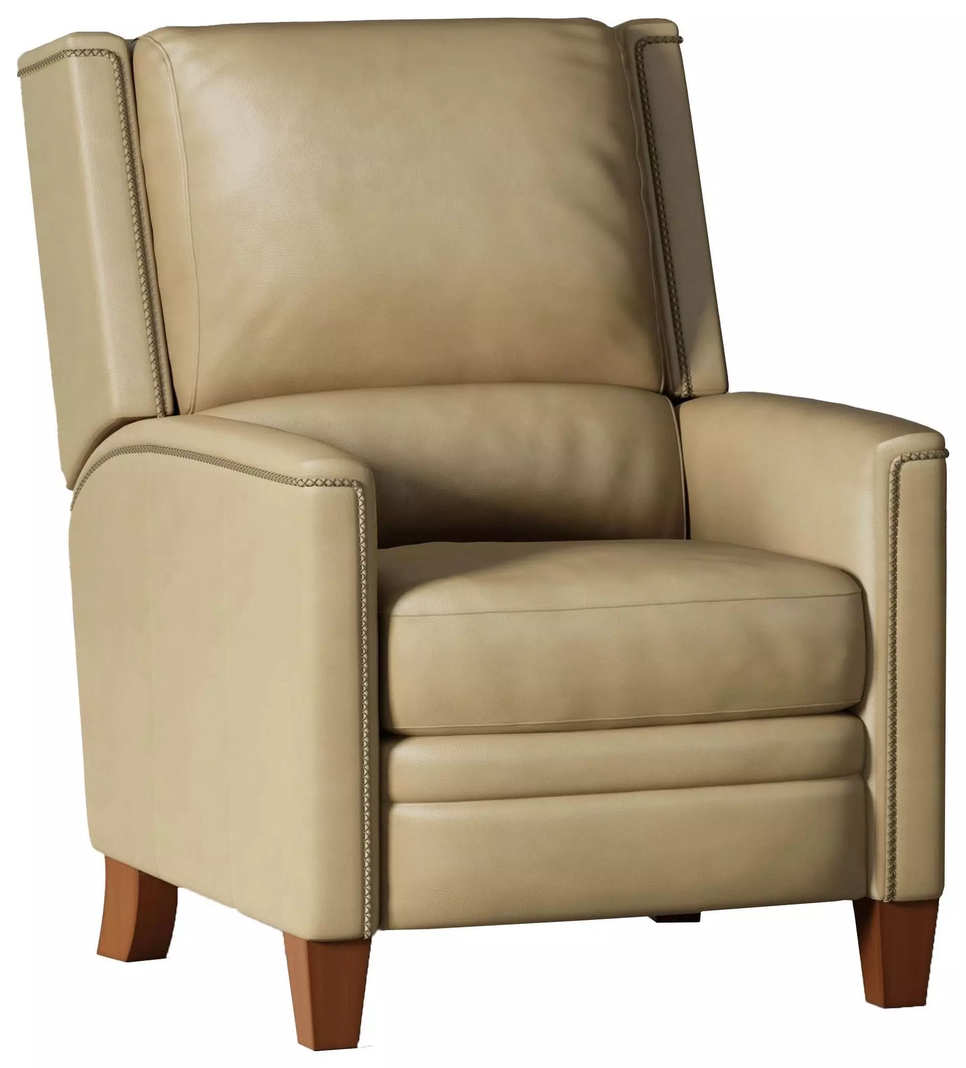 Connor Luxe Latte Leather Recliner From Parker Living | Coleman