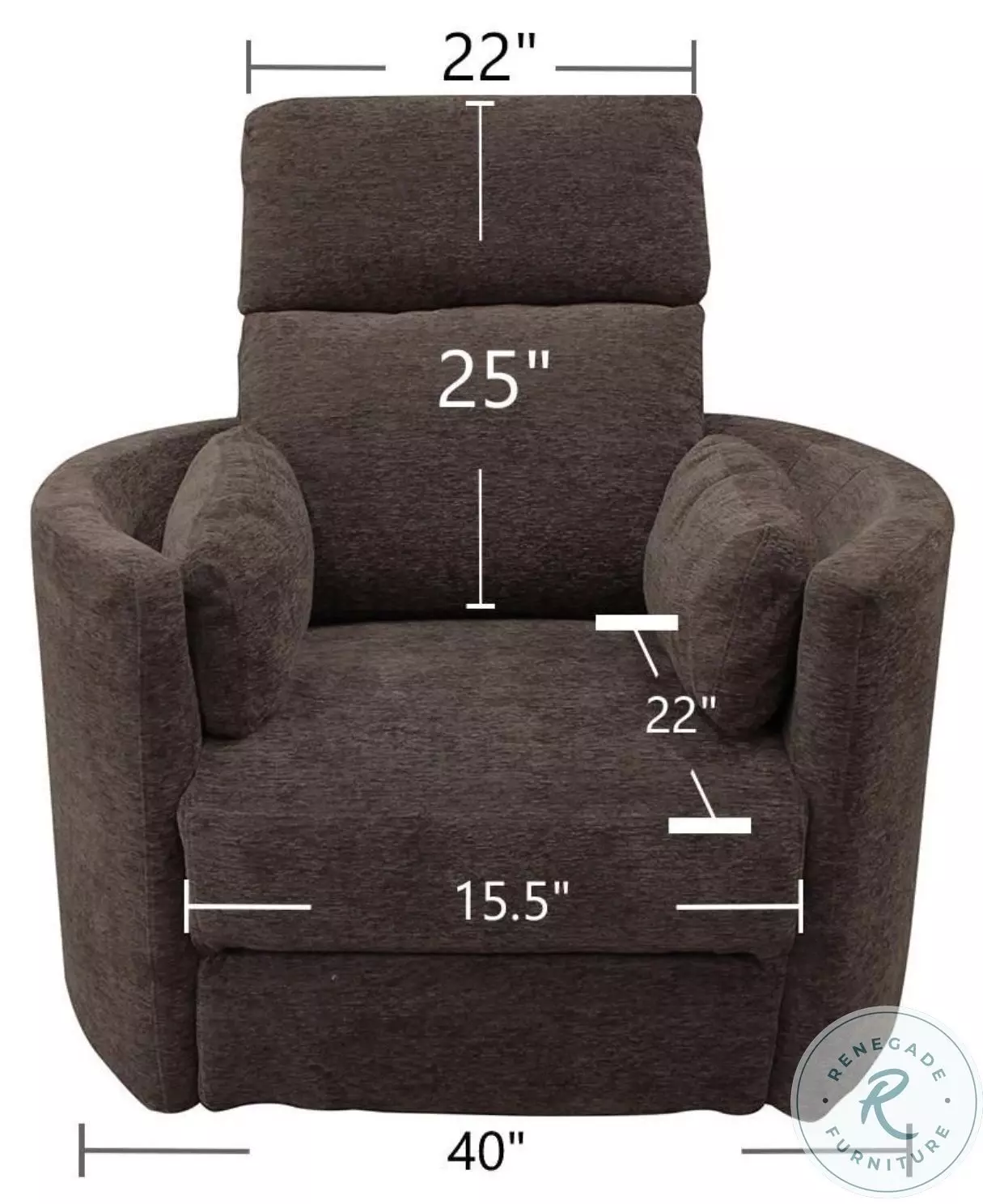 Radius Krypton Power Swivel Glider Recliner from Parker Living Coleman Furniture