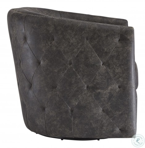 Brentlow Distressed Black Accent Chair from Ashley | Coleman Furniture
