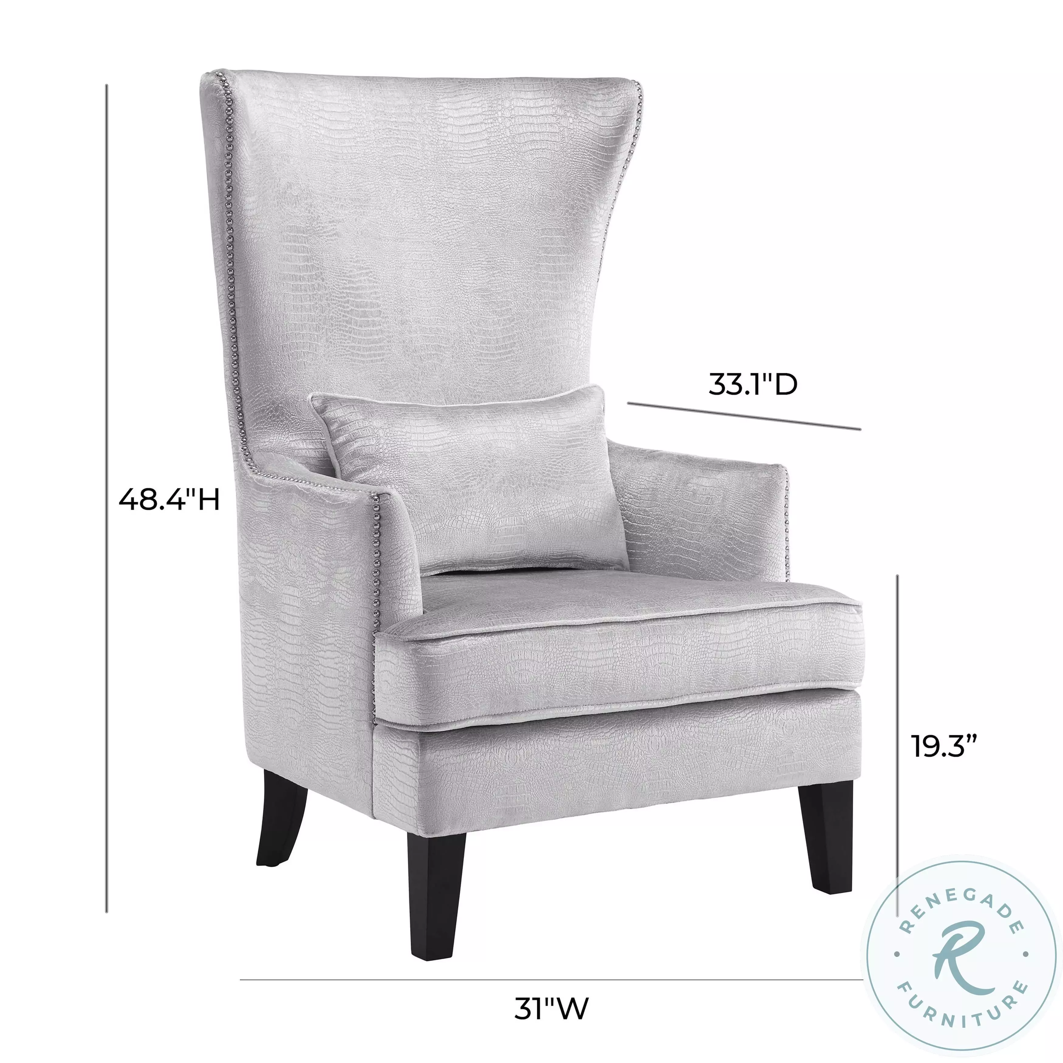 Tall back velvet chair online