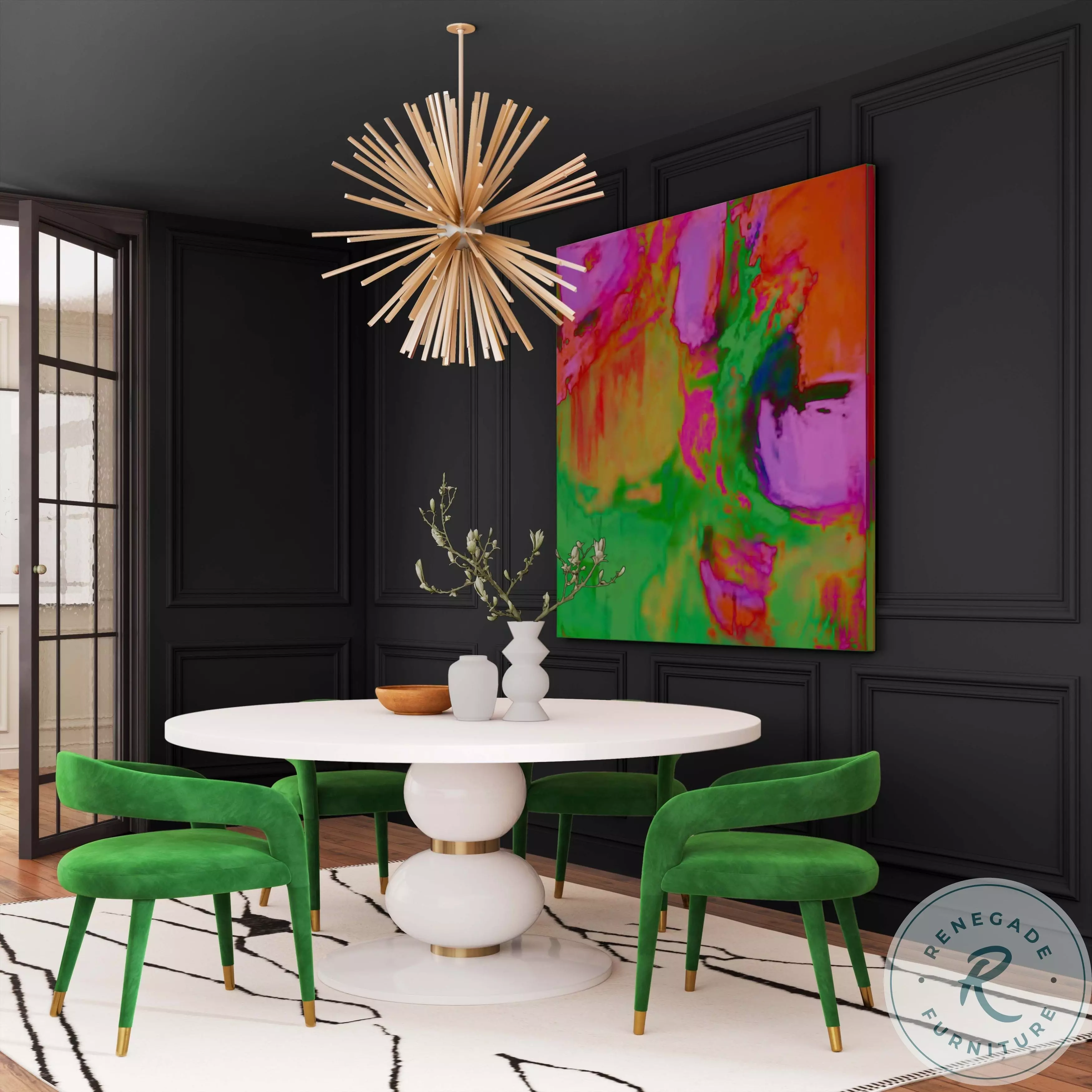 Arianna velvet chair sales